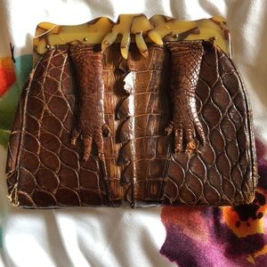Vintage alligator bags